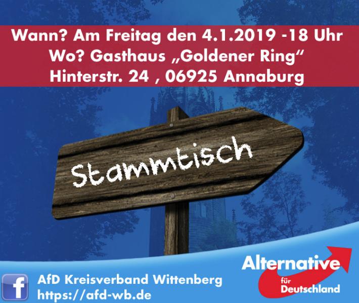 Stammtisch Annaburg - AfD Kreisverband Wittenberg