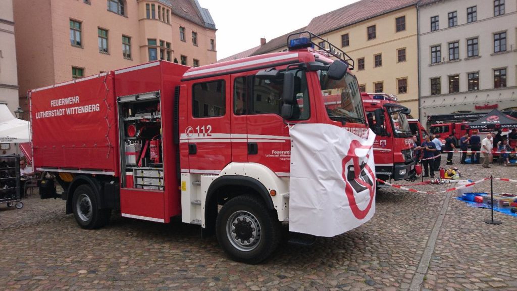 Tag der offenen Tür Feuerwehr Wittenberg AfD Kreisverband Wittenberg