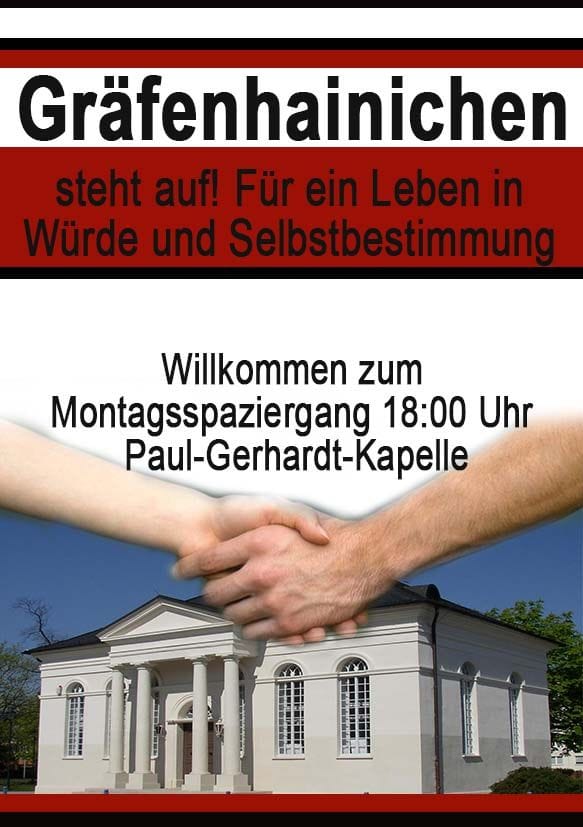 Montagsspaziergang Gräfenhainichen @ Paul-Gerhardt-Kapelle