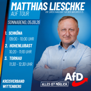 Matthias Lieschke auf Tour